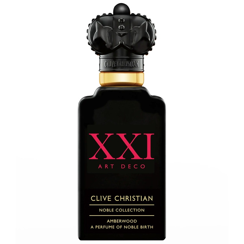 Clive Christian Noble Collection XXI Art Deco Amberwood Parfum Unisex 5ml Atomizer Red