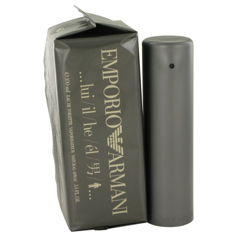 Emporio Armani by Giorgio Armani For Men Eau De Toilette Spray 3.4 oz