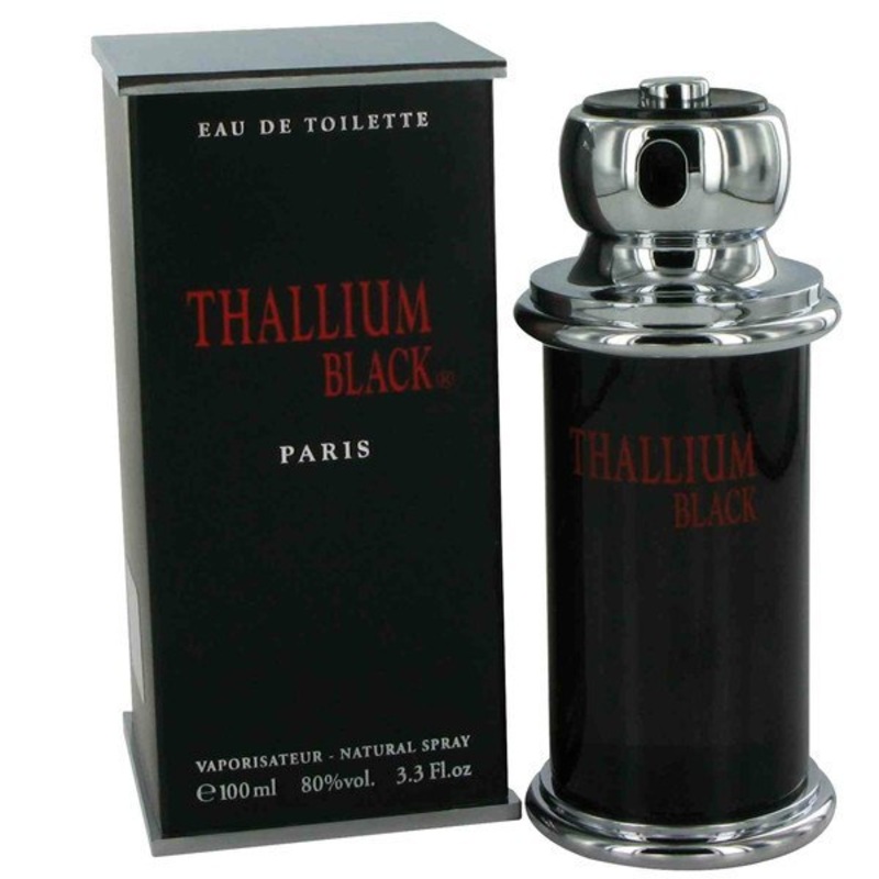 Thallium Black 3.4 oz EDT for men