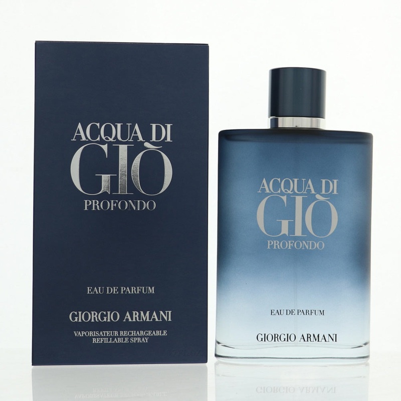 Cologne Giorgio Armani Acqua Di Gio Profondo 6.7 Oz  EDP Spray for Men