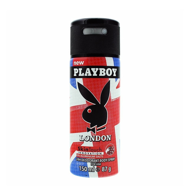 Playboy London 24H Deodorant Body Spray 150ml (M) SP