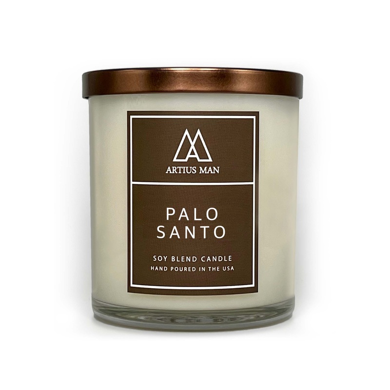 Soy Blend Wood Wick Candle – Palo Santo