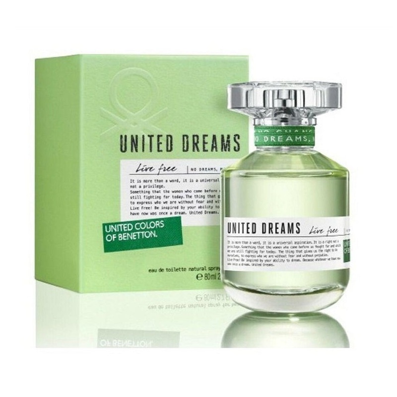 Benetton United Dreams Live Free 80ML EDT Spray (W)