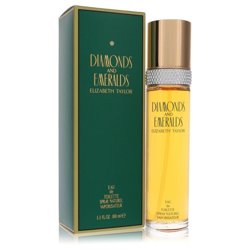 Diamonds & Emeralds by Elizabeth Taylor Eau De Toilette Spray 3.3 oz for Women – Premium Designer Fragrance