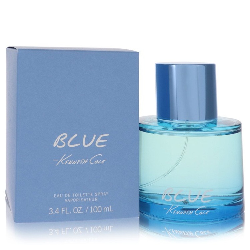 Kenneth Cole Blue by Kenneth Cole Eau De Toilette Spray 3.4 oz for Men – Premium Designer Fragrance