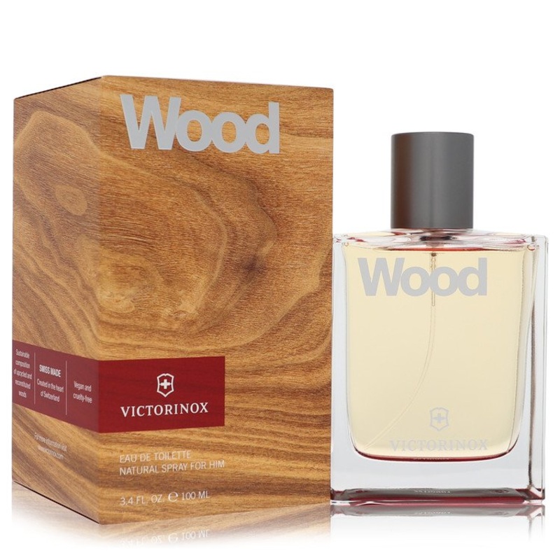 Swiss Army Wood by Victorinox Eau De Toilette Spray 3.4 oz for Men – Premium Designer Fragrance