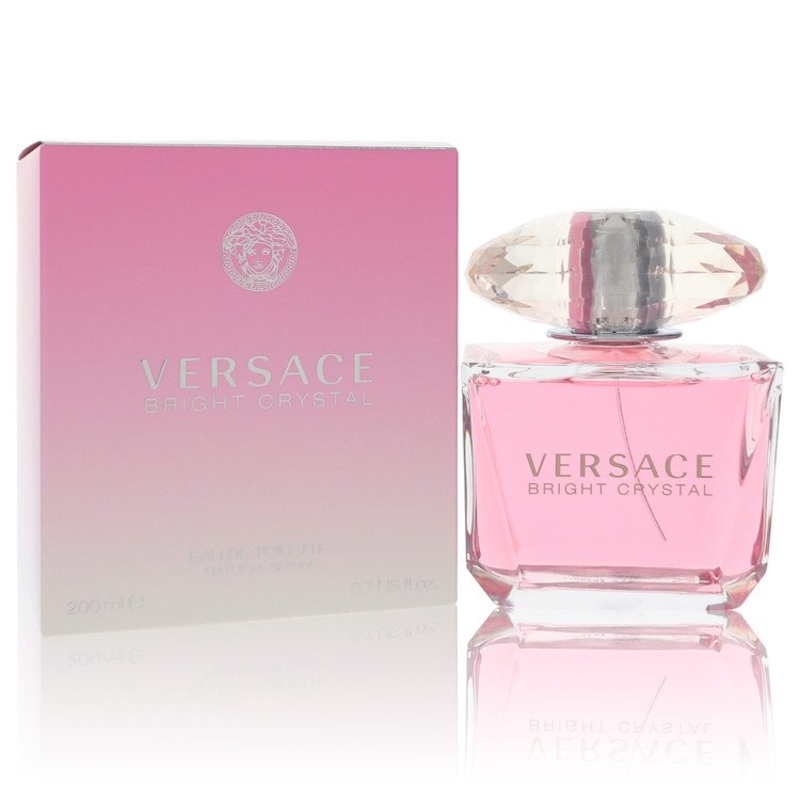 Versace Bright Crystal By Versace Perfume 6.7 Oz Edt Spray For Women – Box