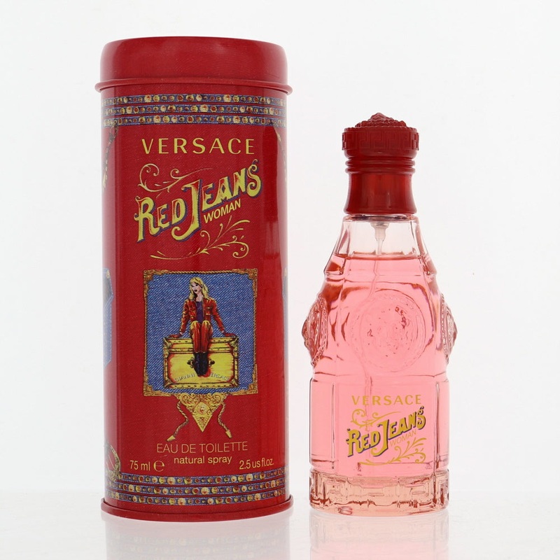 Versace Red Jeans By Versace 2.5 Oz Eau De Toilette Spray For Women In Box