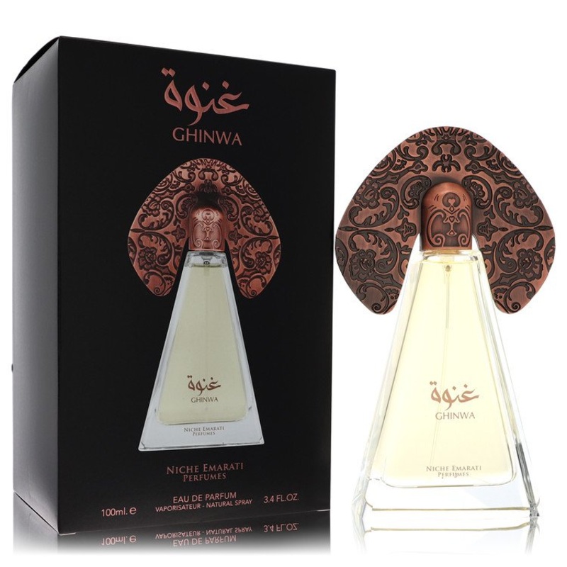Niche Emarati Ghinwa by Lattafa Eau De Parfum Spray (Unisex) 3.4 oz for Women – Premium Designer Fragrance